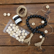 Load image into Gallery viewer, Wood Bead Garland Kit