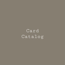 Load image into Gallery viewer, Card Catalog Green
