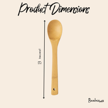 Load image into Gallery viewer, Bamboo Kitchen Spoon