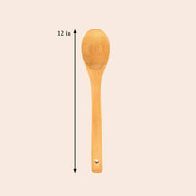 Load image into Gallery viewer, Bamboo Kitchen Spoon