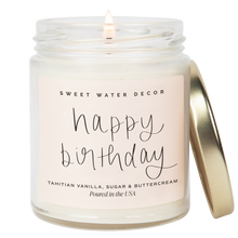 Load image into Gallery viewer, Happy Birthday 9 oz Soy Candle - Home Decor &amp; Gifts