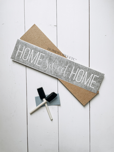 Home Sweet Home Sign DIY