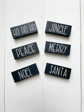 Load image into Gallery viewer, DIY Christmas Mini Sign Ornaments (Set of 6)